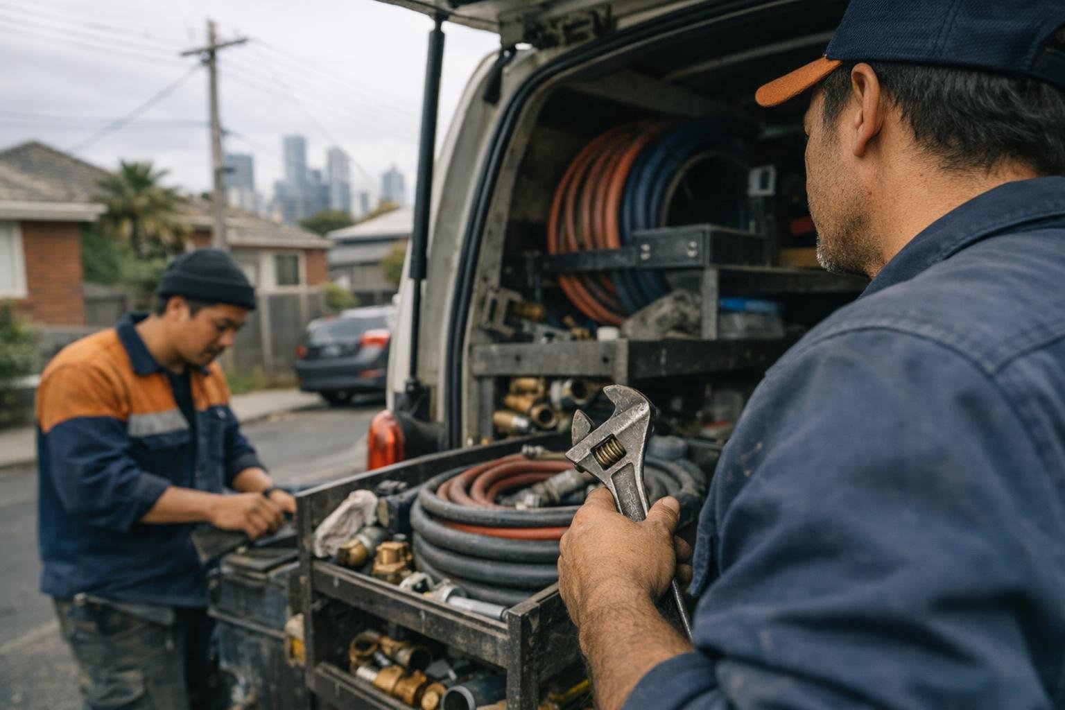 Commercial Plumbing Emergency in Emergency Plumber: Commercial Plumbing Emergency refers to urgent, unexpected plumbing failures in business buildi…