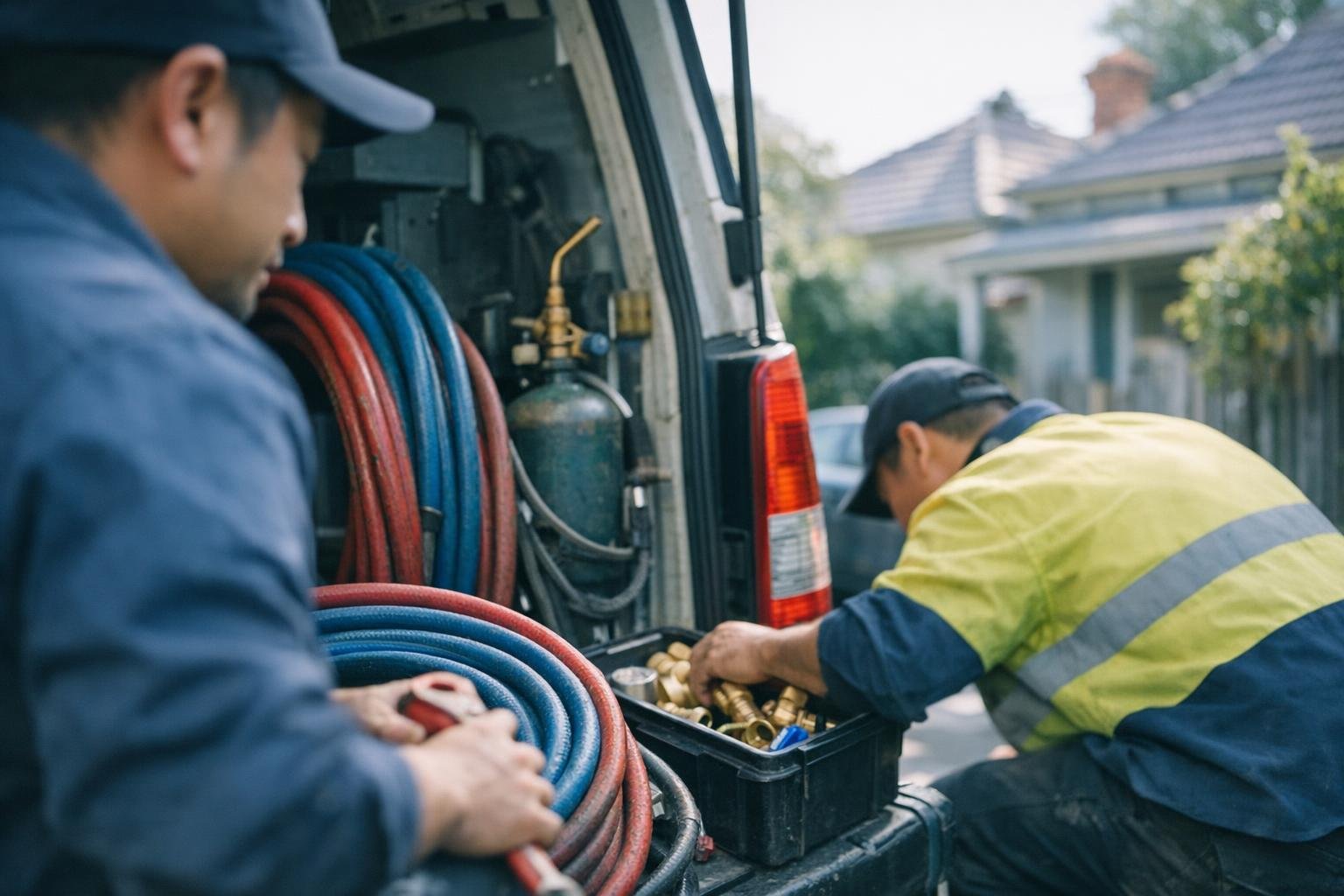 Drain Camera Inspection in Emergency Plumber: Drain Camera Inspection is a diagnostic service that uses a small waterproof — visual guide