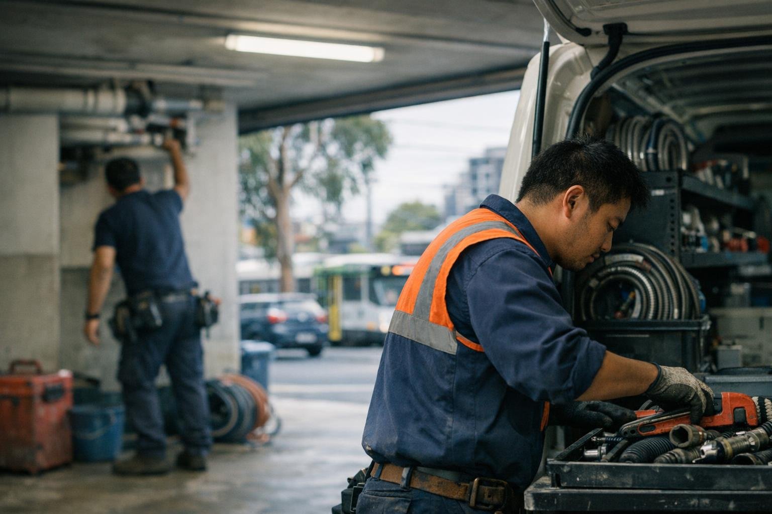 Sewer Line Repair in Emergency Plumber: Sewer Line Repair is the process of fixing damage, blockages, or deterioration — visual guide