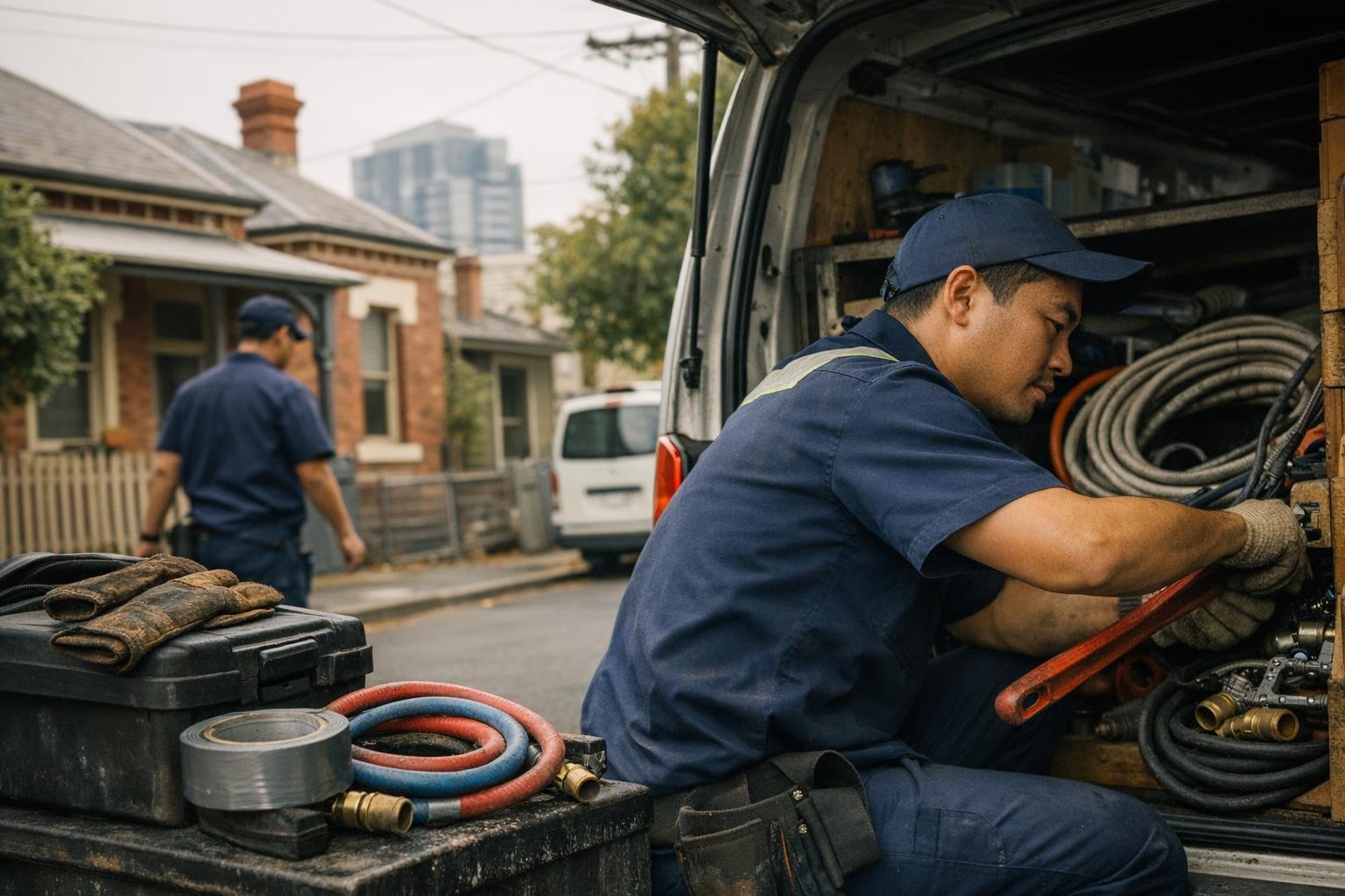How Toilet Leak Repair applies to Emergency Plumber services in Melbourne, Australia — practical illustration