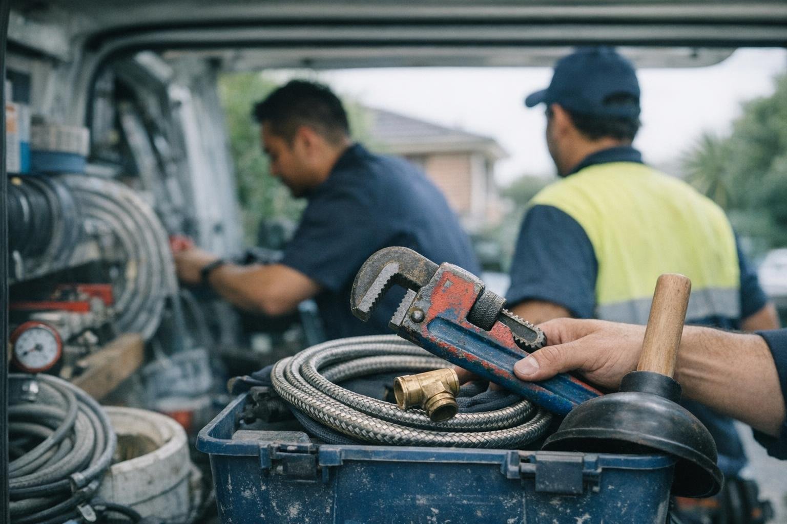Water Main Repair in Emergency Plumber: Water Main Repair is the process of fixing damage, leaks, or breaks — visual guide
