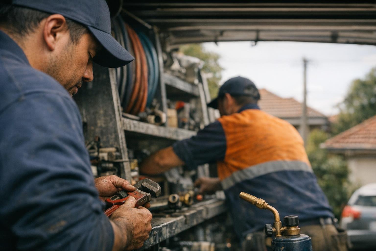 Water Pressure Issues in Emergency Plumber: Water Pressure Issues refers to problems with the force of water flowing — visual guide