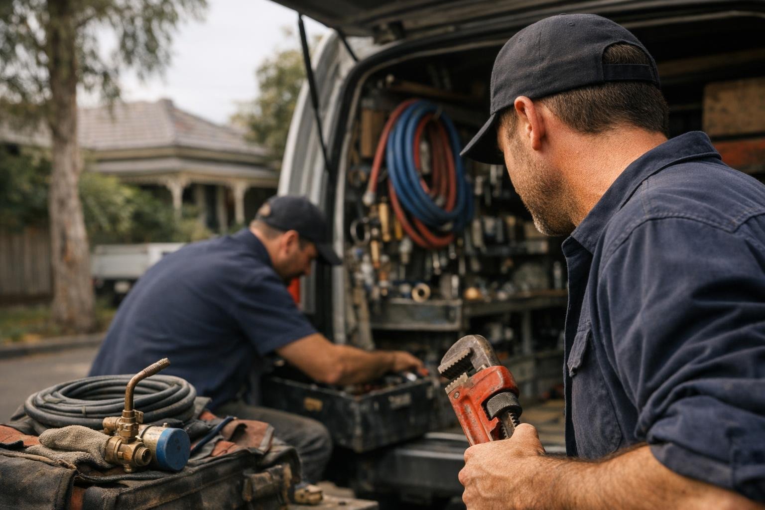 How Water Shut Off Valve applies to Emergency Plumber services in Melbourne, Australia — practical illustration