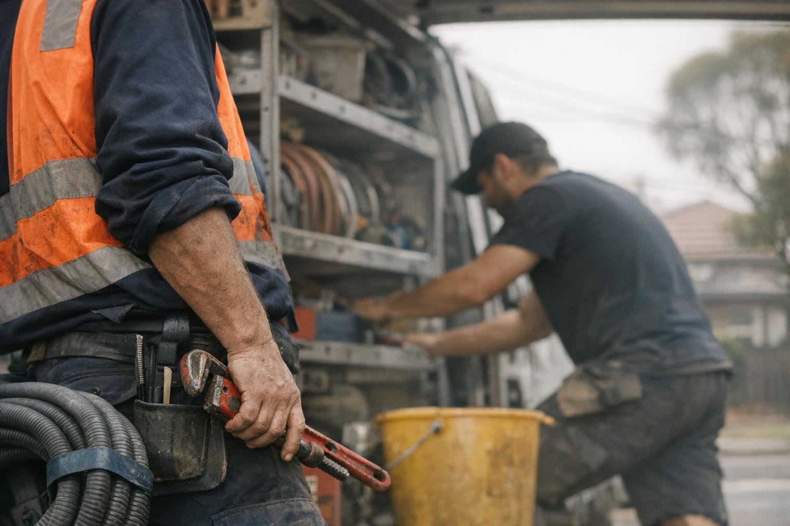 Waterproofing in Emergency Plumber: Waterproofing is the process of treating surfaces, materials, or structures to prevent — visual guide
