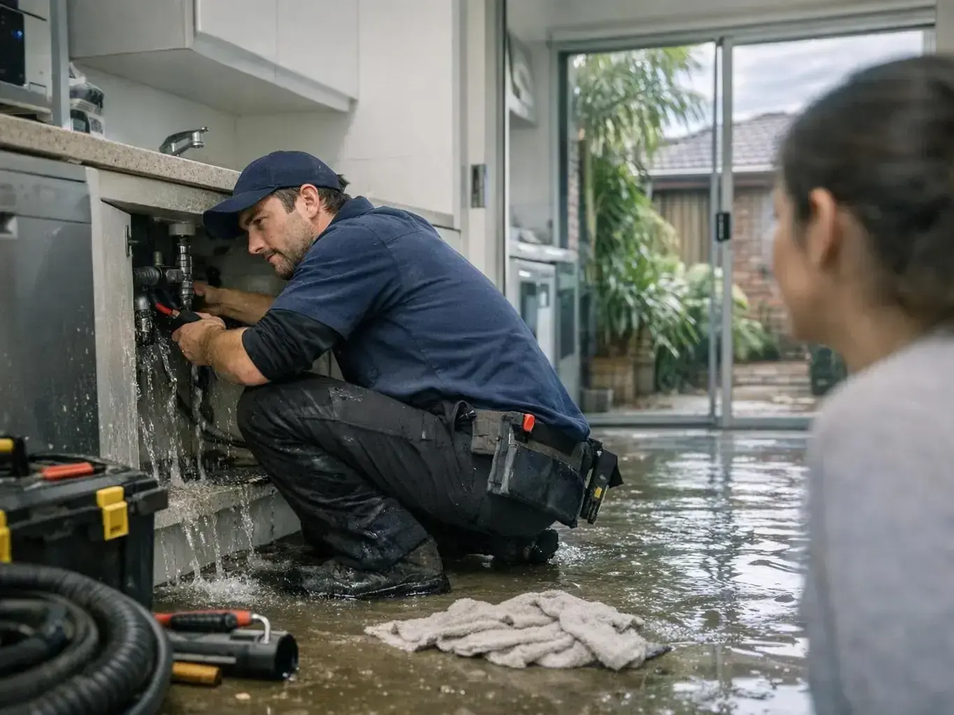 Emergency plumbing team in Melbourne