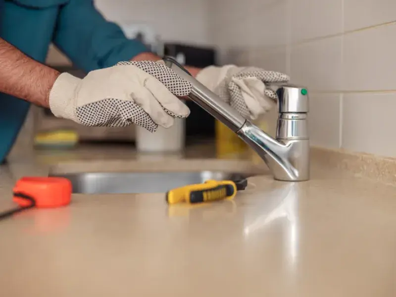 Professional Tap Installation Service process