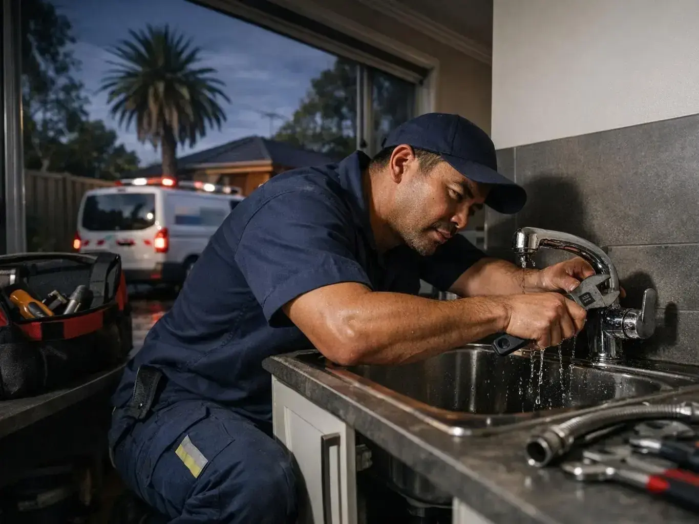 CCTV drain camera inspection equipment for Werribee storm drain backup