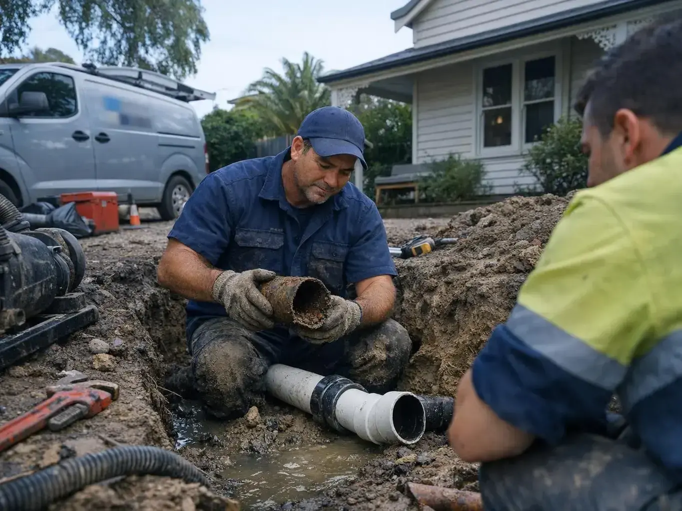 Emergency plumbing team in Melbourne